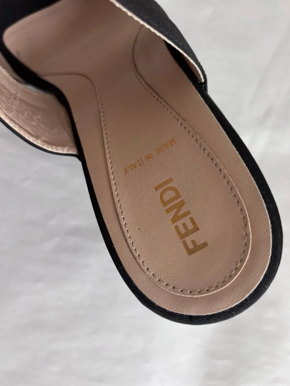 Fendi platform wedge